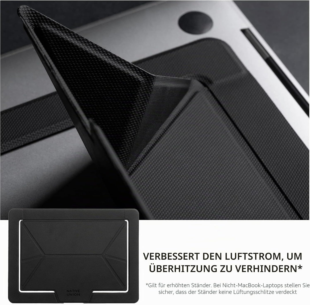 Native Union Rise Laptop Ständer – Ultra-schlanker, tragbarer, Faltbarer Laptop-Ständer - Ergonomisc