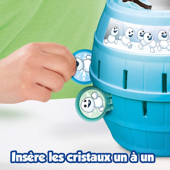 TOMY T73038 Pop Up Olaf Kinder Brettspiel, Familien- und Vorschulkinderspiel, Action-Spiel für Kinde
