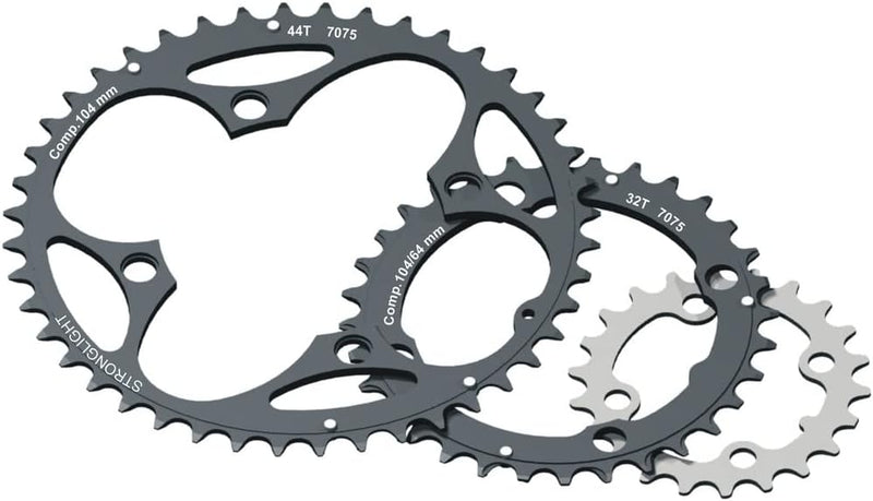 Stronglight Kettenblatt MTB 104/64 42 Schwarz, 42 Schwarz