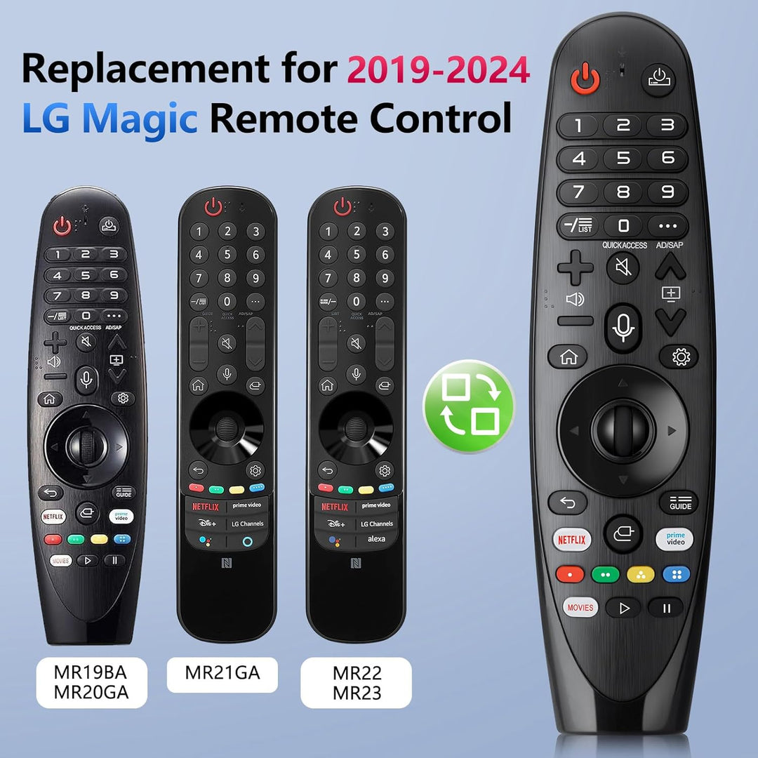 für LG-Magic-Remote, Fernbedienung für LG Fernseher Original, Ersatz für AKB75855501 AN-MR20GA für L