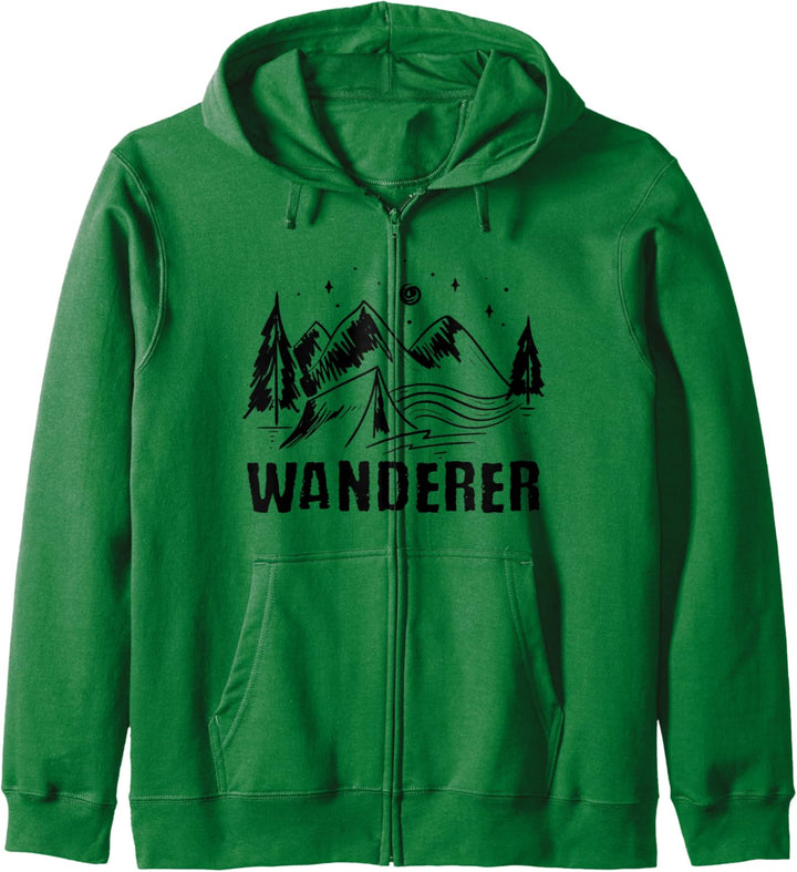 Wanderer Camping Outdoor Natur Wandern Kapuzenjacke