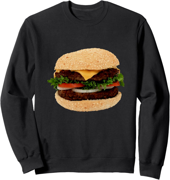 Halloween Matching Easy Cheeseburger Group Kostüm Sweatshirt