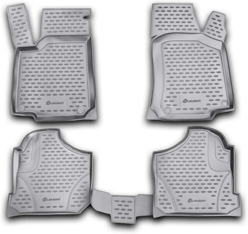 Element Passgenaue Gummimatten Fussmatten für VW Golf 4 IV 1J Variant GTI Bj.97-07