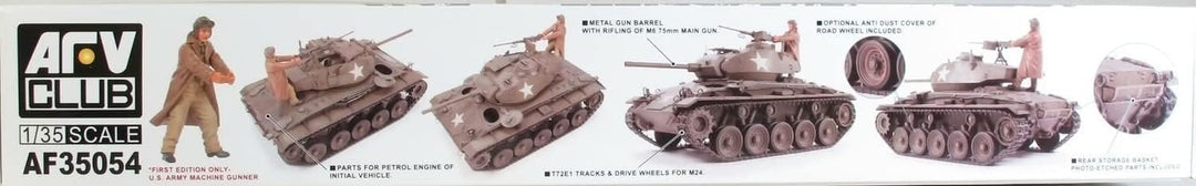 AFV Club AFV35054-1/35 WWII M24 Chaffee Light Tank