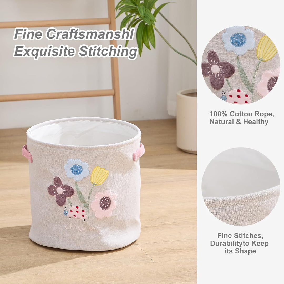 AOFANGSHIYE 3 Pcs kleine Aufbewahrungskörbe, gewebte Körbe, Hamper Körbe für Geschenke leer, Spielze