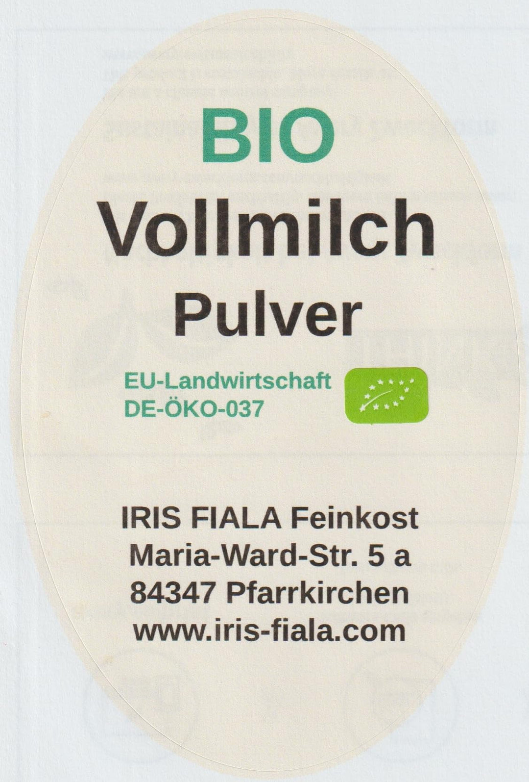 2 kg +++ Bio Vollmilch Pulver +++ aus Weidemilch von Bioland Höfen im Schwarzwald +++ EUR 17,95/kg