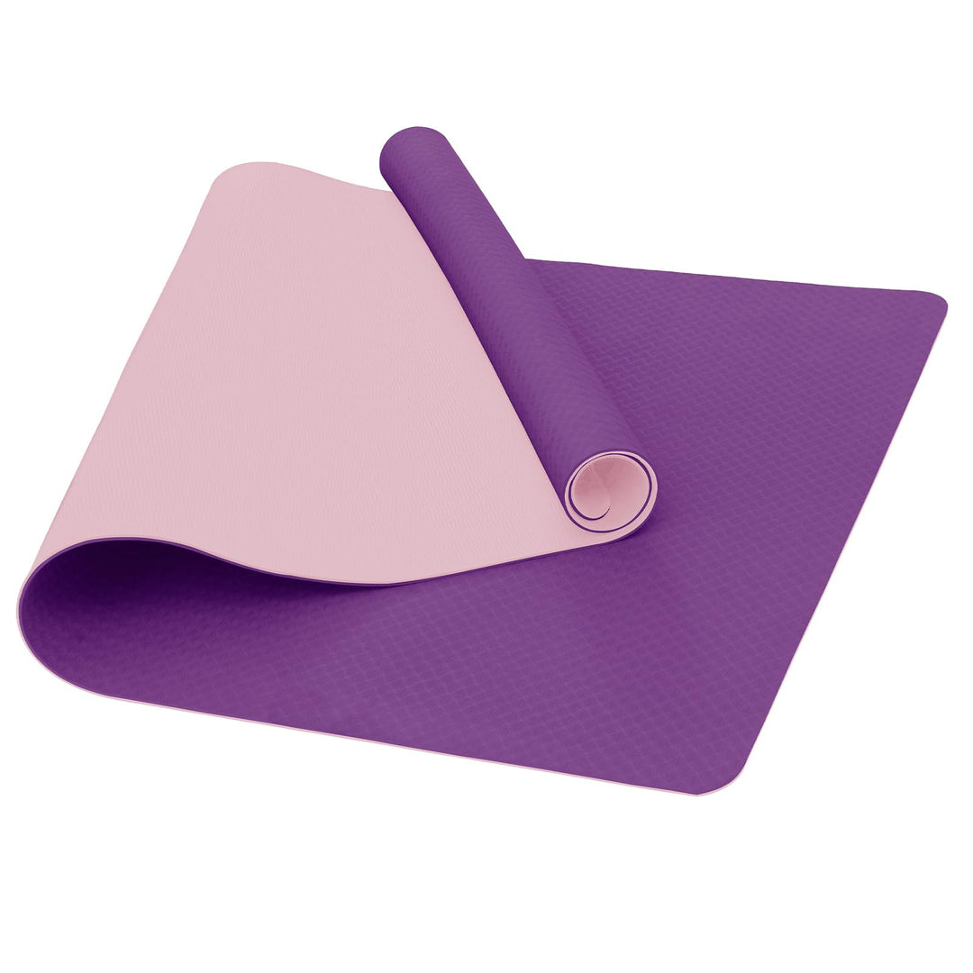 Narwhal Yoga Matte Gross TPE Rutschfest 190x80x0.6cm Yogamatte xxl Sportmatte Gymnastikmatte Trainin