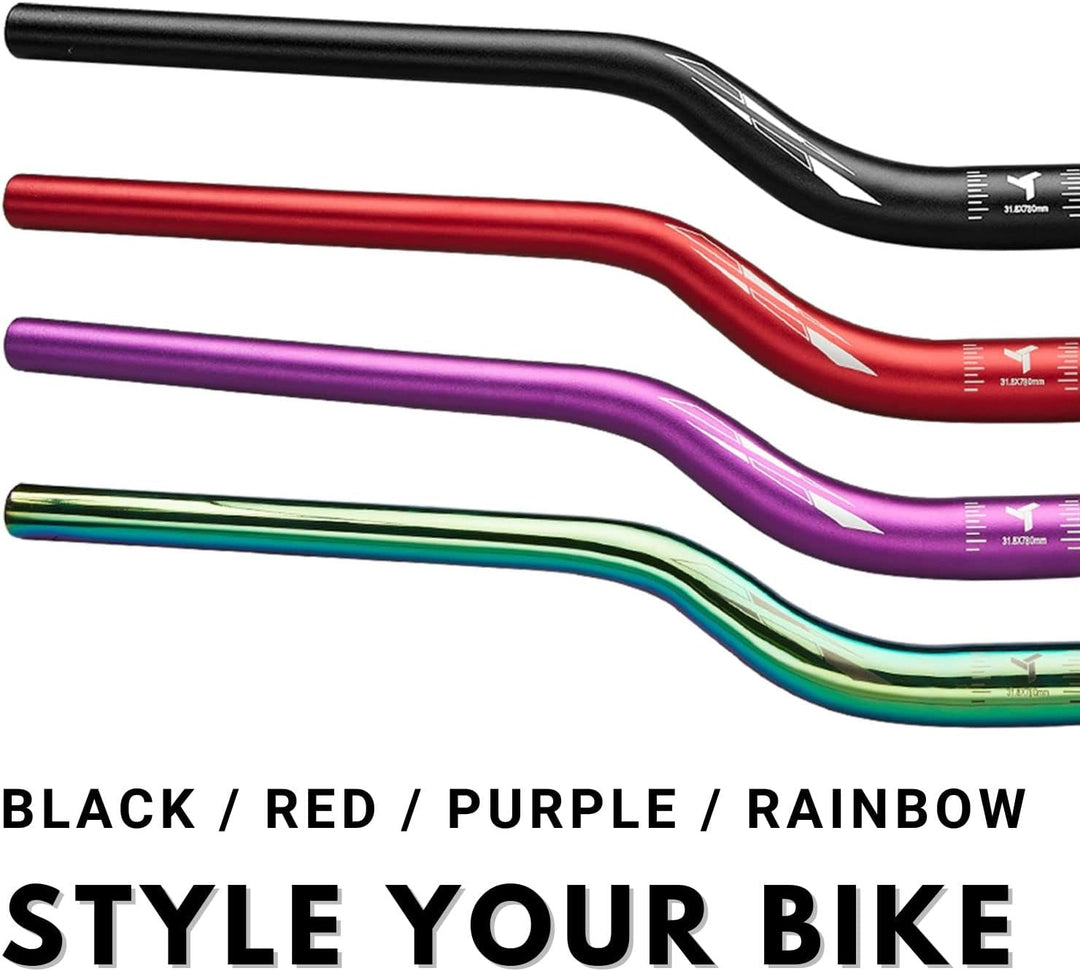 Corki Cycles Professioneller MTB Lenker 31,8mm, Fahrrad Lenker Aluminiumlegierung Leichter Fahrradle