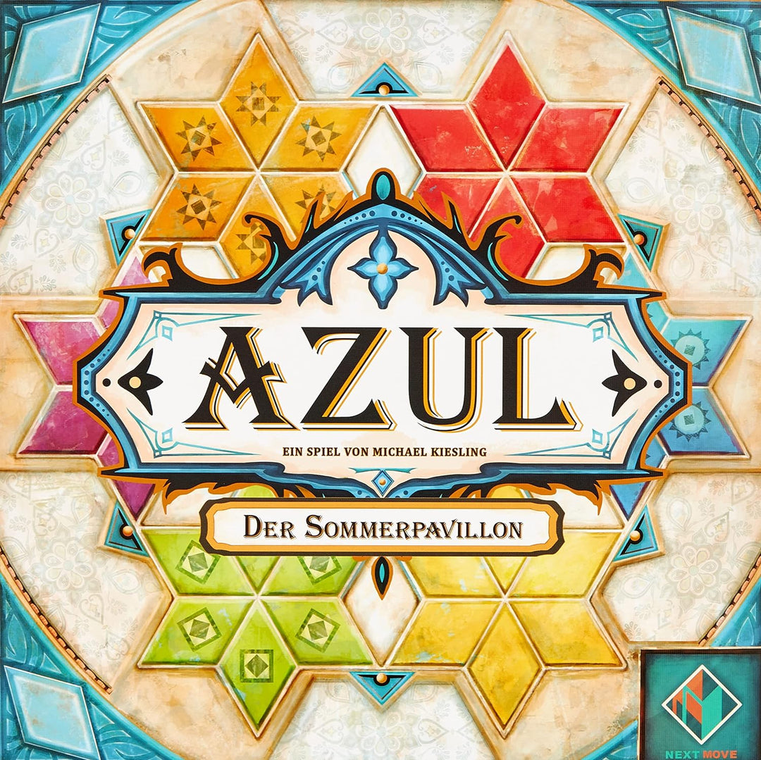 Asmodee | Next Move Games | Azul – Der Sommerpavillon | Grundspiel | Familienspiel | 2-4 Spieler | A
