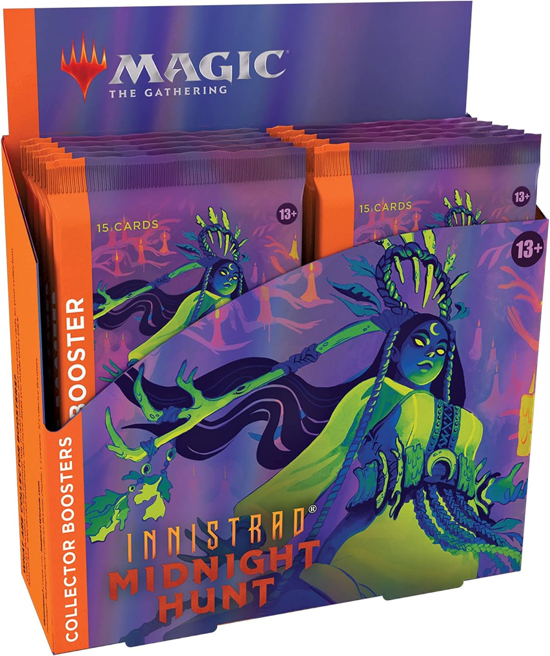 Wizards Of The Coast C89540001 Innistrad: Midnight Hunt Collector Booster Box, Mehrfarbig Zubehör