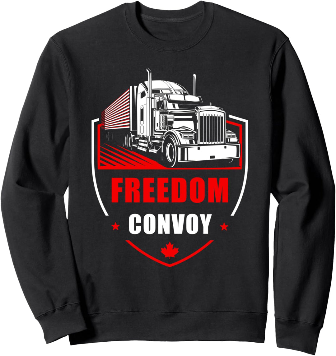 Freedom Convoy United Canada Truckers Sweatshirt
