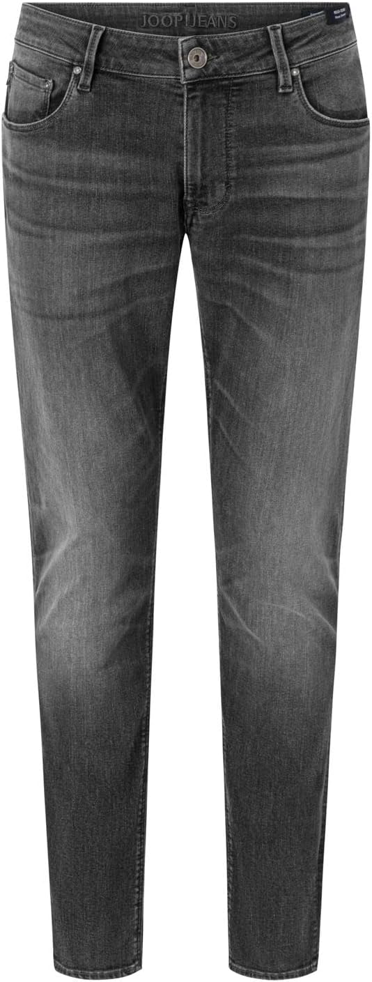 Joop! Herren Jeans Stephen - Slim Fit - Grau - Dark Grey Denim W29-W40 Baumwolle Sretch, Grösse:32W