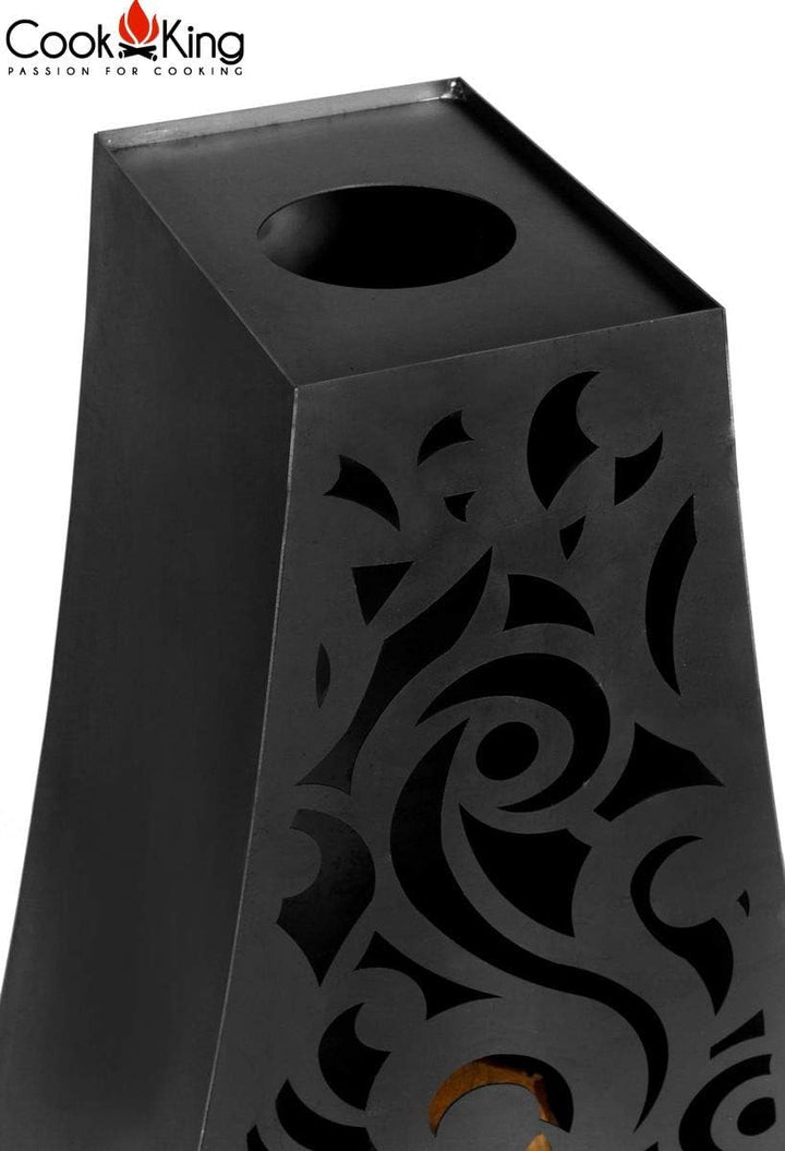 CookKing Gartenofen Gartenkamin Hawana 50x33cm, 108cm Hoch