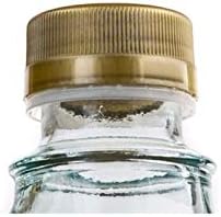 lilawelt24 6X 3L Flasche mit Schraubverschluss + Stopfen + Gärröhrchen GLASBALLON Weinballon GÄRBALL