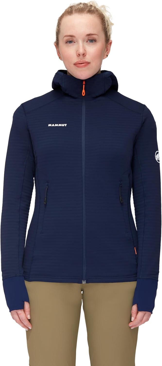 Mammut Damen Taiss Light Ml Hooded Women Hardshell Jacket, marine