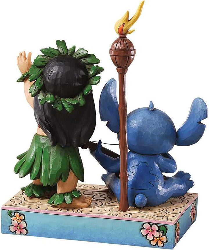 Enesco - Disney Traditions - Lilo & Stitch Ohana 7" Statue