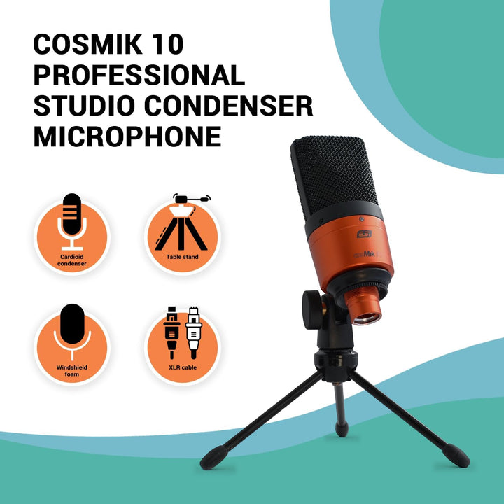 ESI cosMik 10 | Professionelles Studio-Kondensatormikrofon