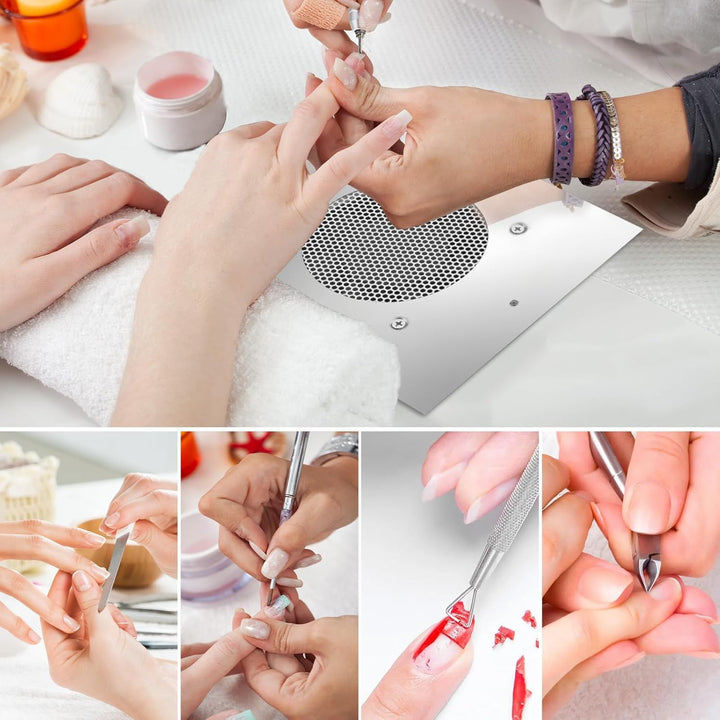 Nagelstaubabsauger Professioneller,Nagel Staubsammler Maschine, Leistungsstarker Nagelstaubsauger Ma