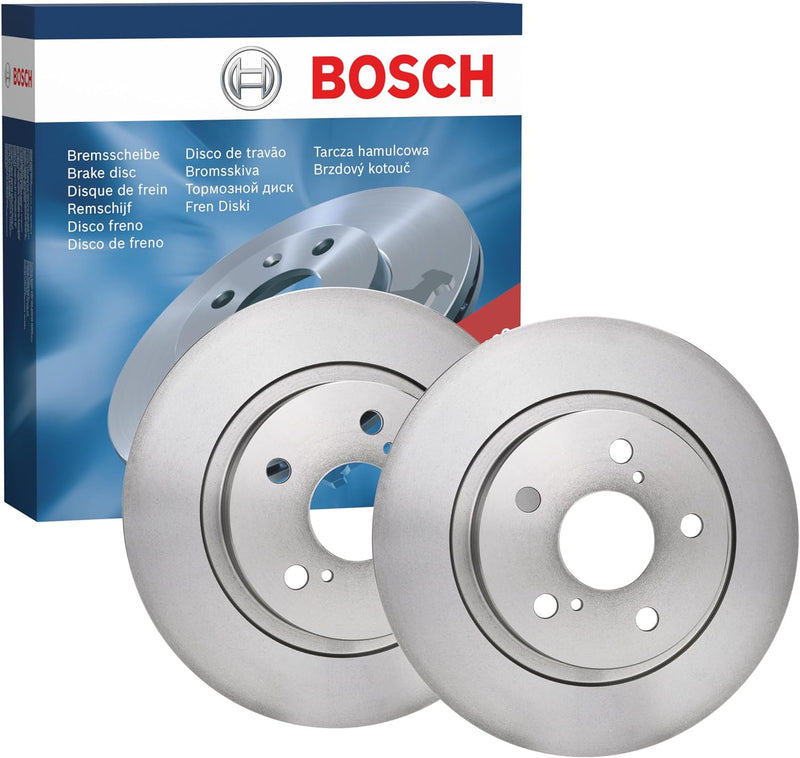 Bosch BD1500 Bremsscheiben - Hinterachse - ECE-R90 Zertifizierung - zwei Bremsscheiben pro Set