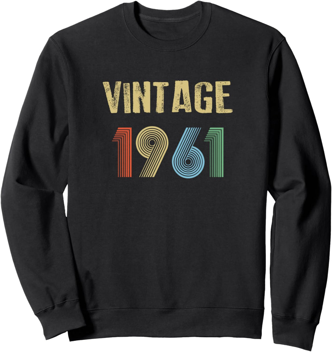 1961 Vintage Geburtstag Sweatshirt