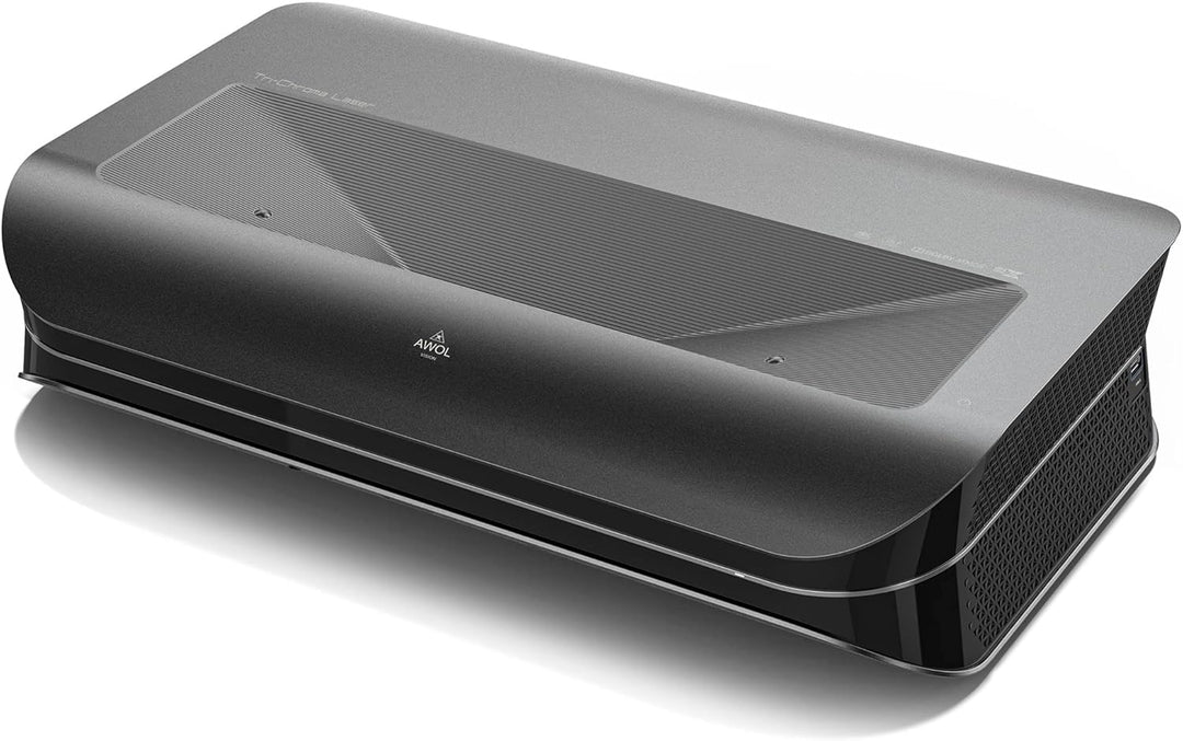 AWOL VISION LTV-2500 Projektor 4K - UHD Ultrakurzdistanz Beamer, 150'' Bild Laser TV, 3D-Unterstützu