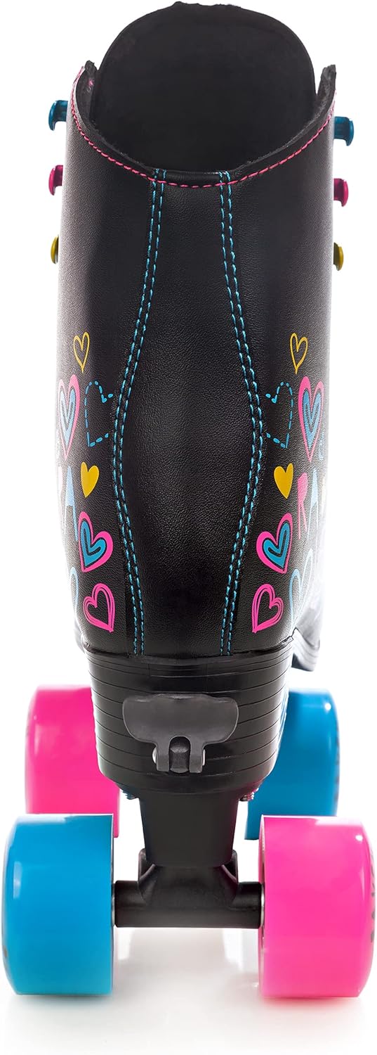 Raven Verstellbare Rollschuhe Roller Skates Trista/Serena - Kugellager Carbon Abec7 - SAS - Shock Ab