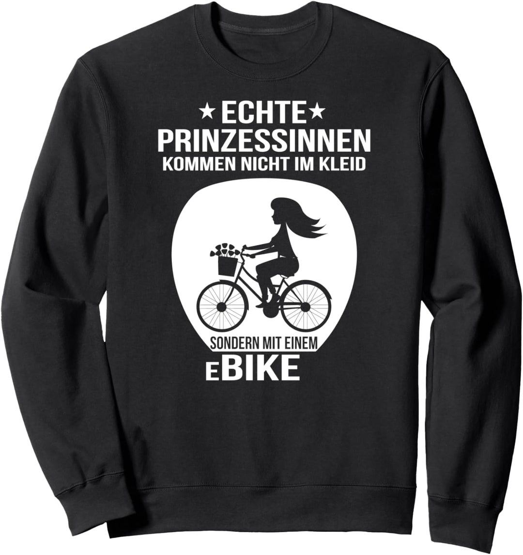 E-Bike Fahrer Geschenk T-Shirt Ebike Pedelec Elektrofahrrad Sweatshirt