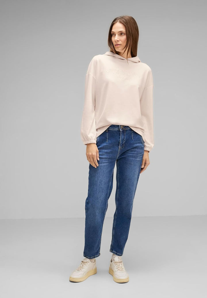 Street One Damen Langarmshirt Hoodie