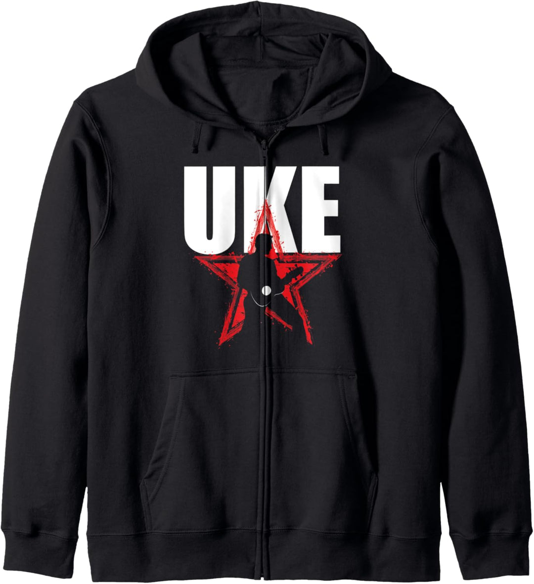 Uke Stern Gitarrist Musik Uke Akustik Musikinstrument Kapuzenjacke