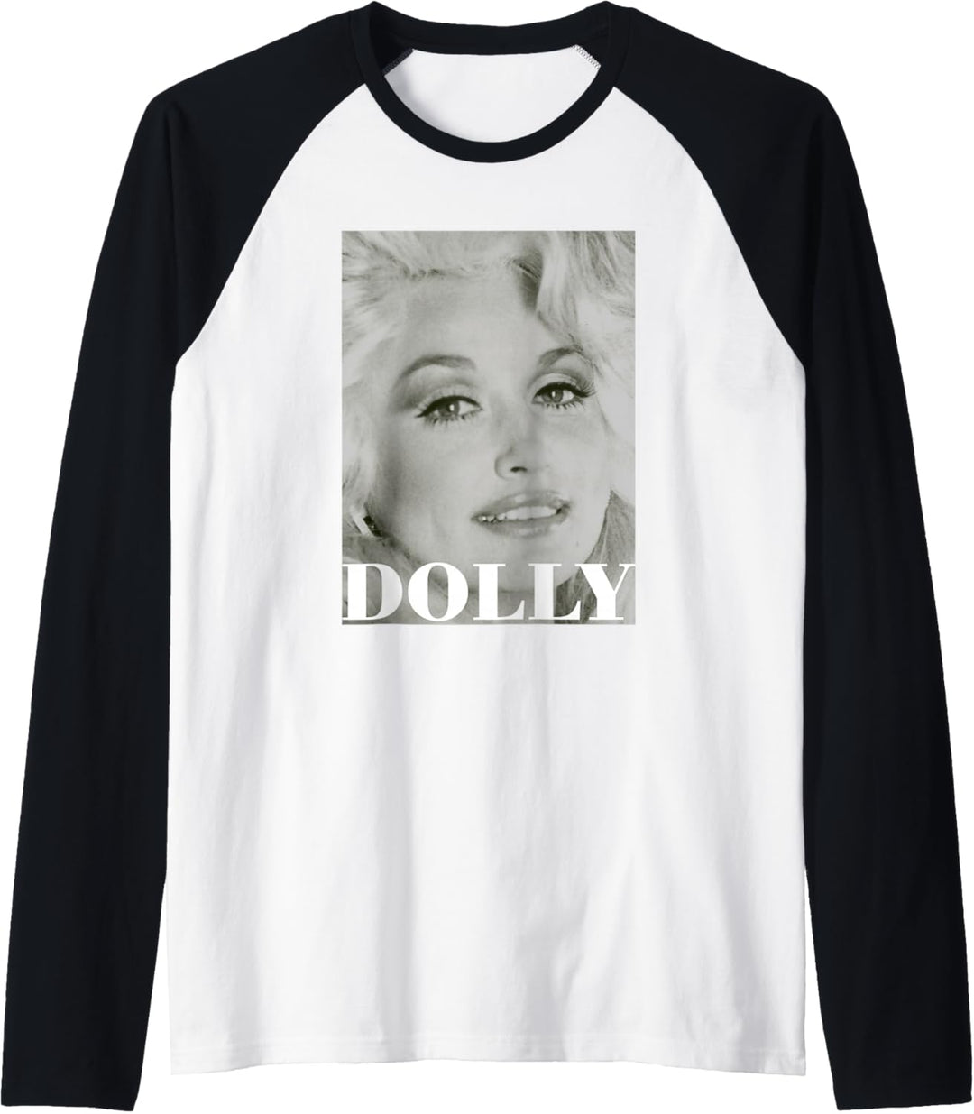 Vintage Klassischer Dolly Parton Raglan