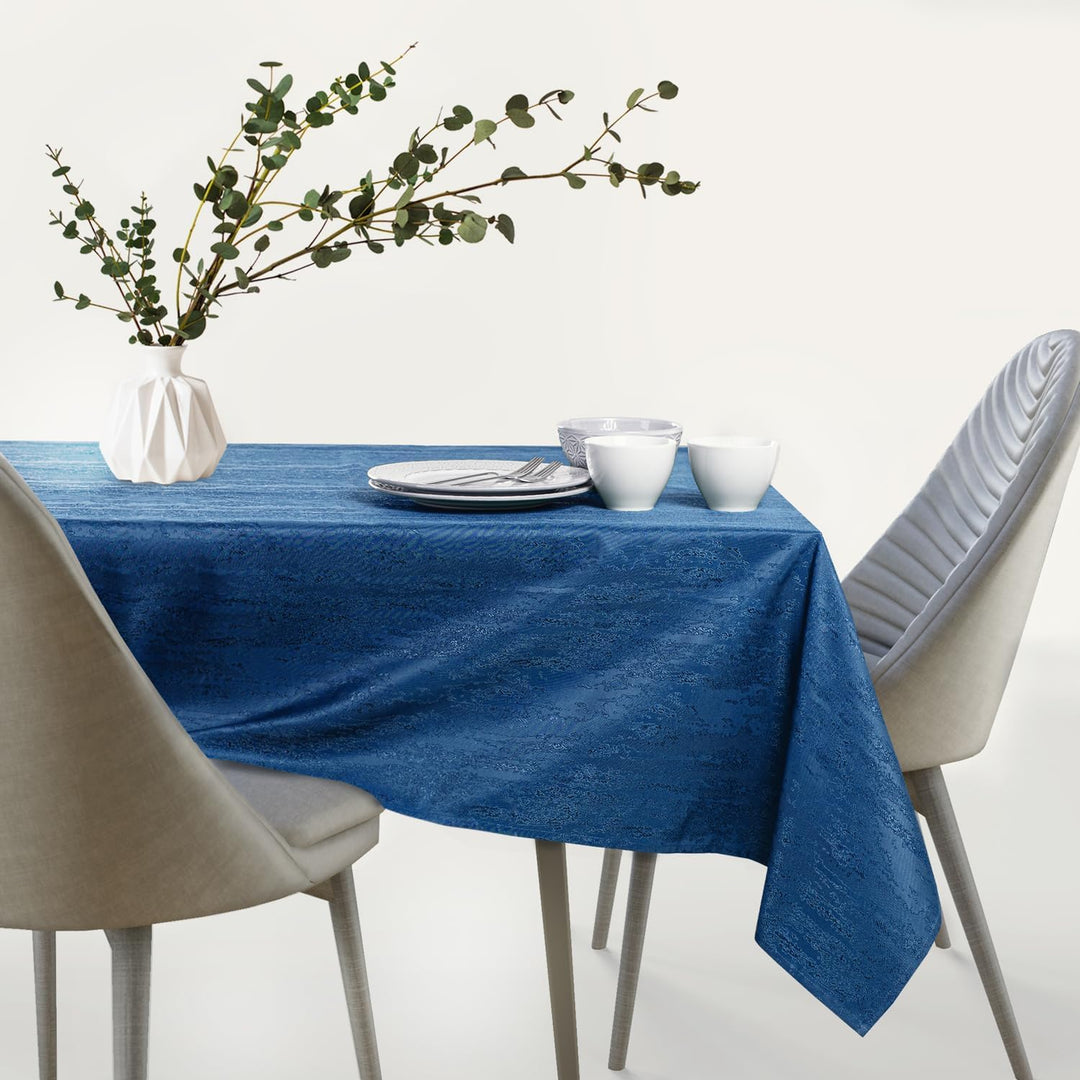 AmeliaHome Tischdecke 110x160 cm Tischtuch Tafeldecke Fleckschutz Lotuseffekt Abwaschbar Wasserabwei