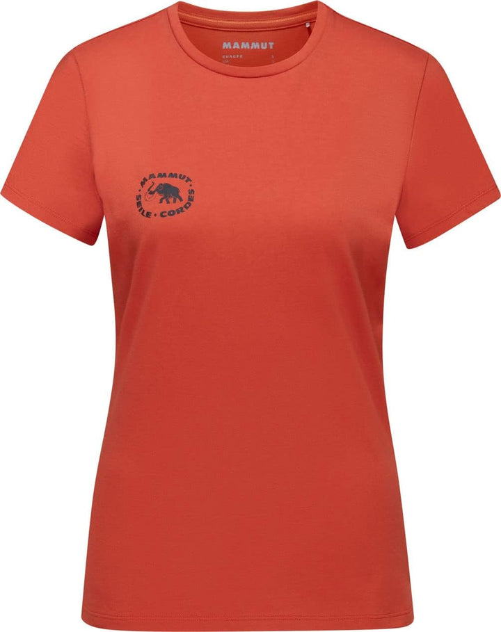 Mammut Damen Seile T-Shirt Women Cordes T-Shirt (1er Pack) XL Terracotta, XL Terracotta