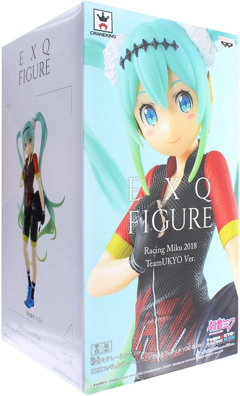 Banpresto Hatsune racing ver. EXQ figure Racing Miku 2018 Team UKYO support ver.