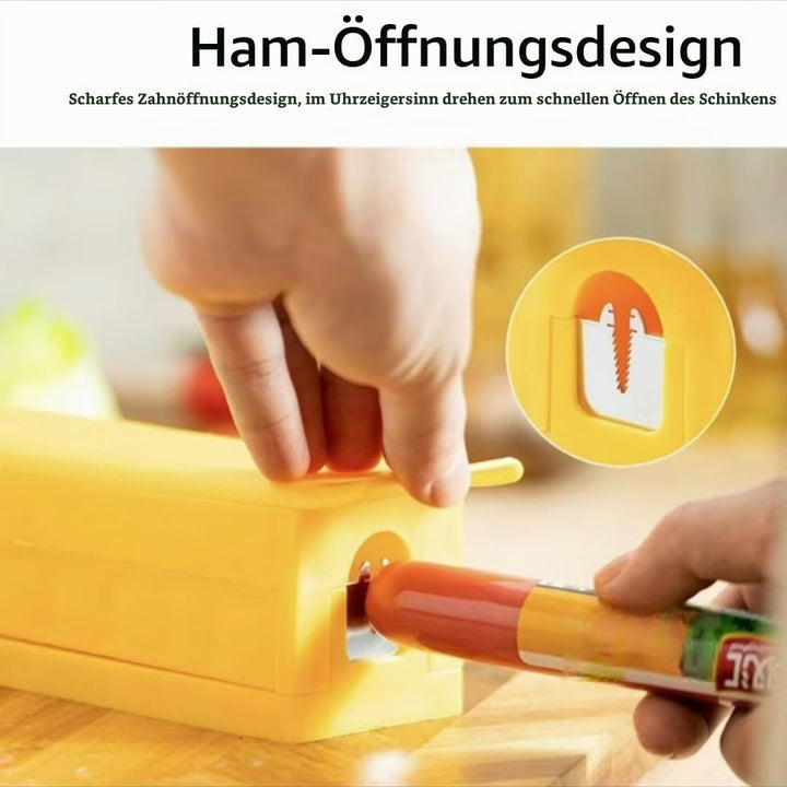Hot Dog Slicing Tool - Edelstahl Criss-Cross Hot Dog Slicer für perfekte Schnitte - Ideal zum Grille