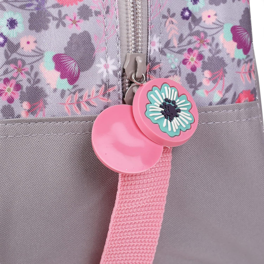 Sporttasche für Mädchen Pferde 40x25x13 cm Rose/Grau (20ko), Rose/Grau (20ko)