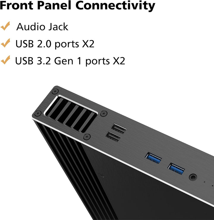 Akasa Plato WS, for Intel® NUC 13/12/11 Pro (Arena Canyon/Wall Street Canyon/Tiger Canyon), Aluminum
