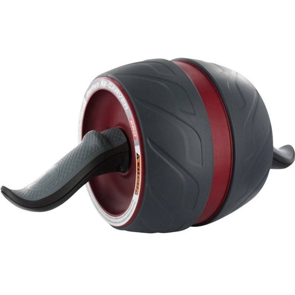 Perfect Fitness Ab Carver Pro Roller für Core-Übungen rot, rot