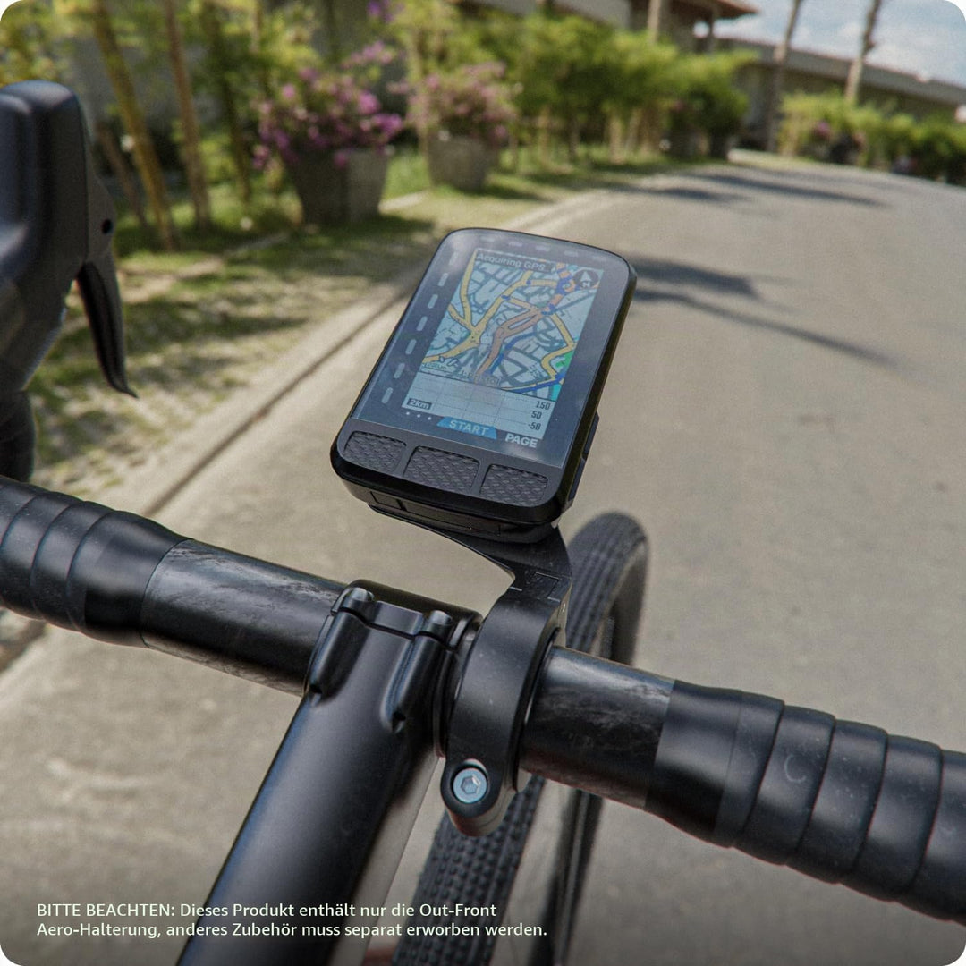 TUSITA Aero Out Front Halterung Kompatibel mit Wahoo ELEMNT ROAM V1 V2 GPS Fahrradcomputer