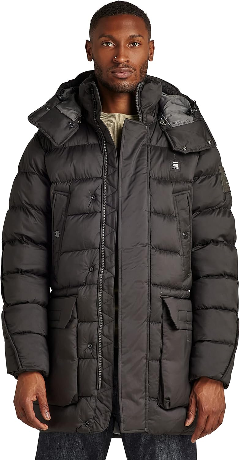 G-Star RAW Men's WinterParka S Schwarz (dk black D20102-D199-6484), S Schwarz (dk black D20102-D199-