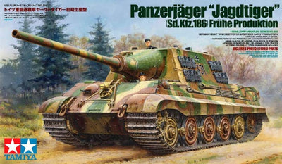 Tamiya 300035295-1:35 WWII Deutsche Panzer-Jagdtiger Frü (2)