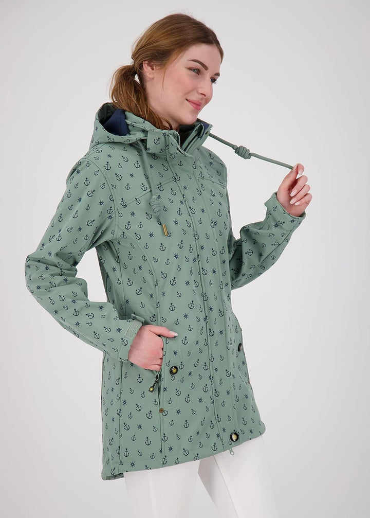 Ankerglut Damen #Ankerglutschein Women Softshelljacke 34 slate gray, 34 slate gray