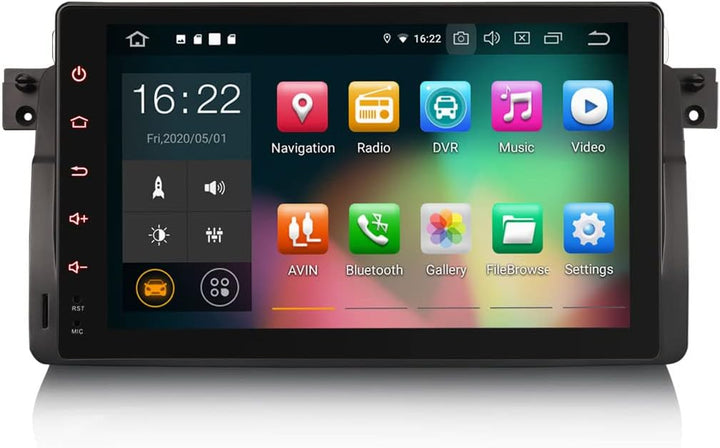 GONFEN 8-Kern Android 11 Autoradio für BMW 3er E46 M3 Rover 75 MG ZT Mit GPS Navi Kabelloses Carplay