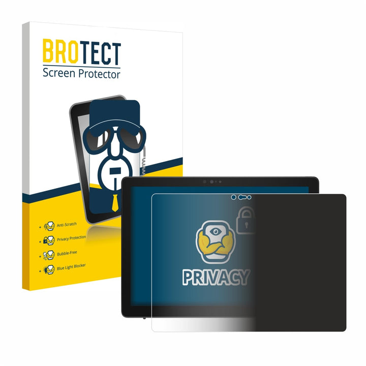 BROTECT Blickschutzfolie für Dell Latitude 7200 2-in-1 | Anti-Spy Displayschutz Made in Germany, Pri