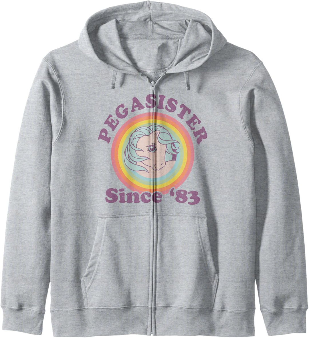 My Little Pony Pegasister Since '83 Retro Rainbow Circle Kapuzenjacke