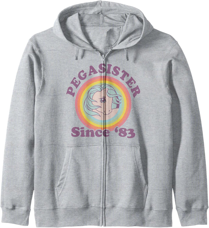 My Little Pony Pegasister Since '83 Retro Rainbow Circle Kapuzenjacke
