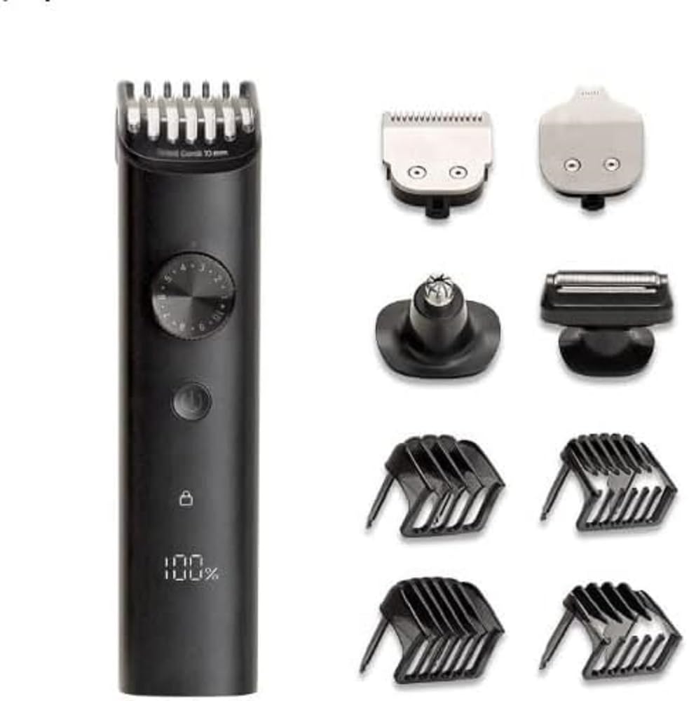Xiaomi Grooming Kit Pro Multiple Replacement Heads IPX7 Rating Fully Water-washable Quick charging