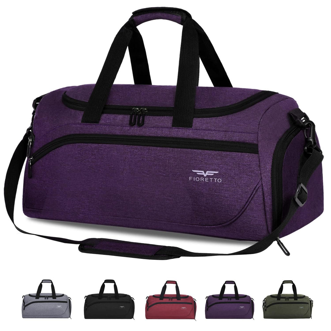 FIORETTO 35L Sporttasche &amp; Reisetasche für Damen und Herren, mit Schuhfach &amp; Nassfach, Wasserdicht T