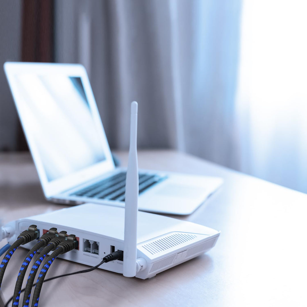 Ultra HDTV CAT 8.1 Netzwerkkabel – 20 Meter, 40 Gbps LAN Kabel, Patchkabel Gigabit RJ45 Ethernet, Kn