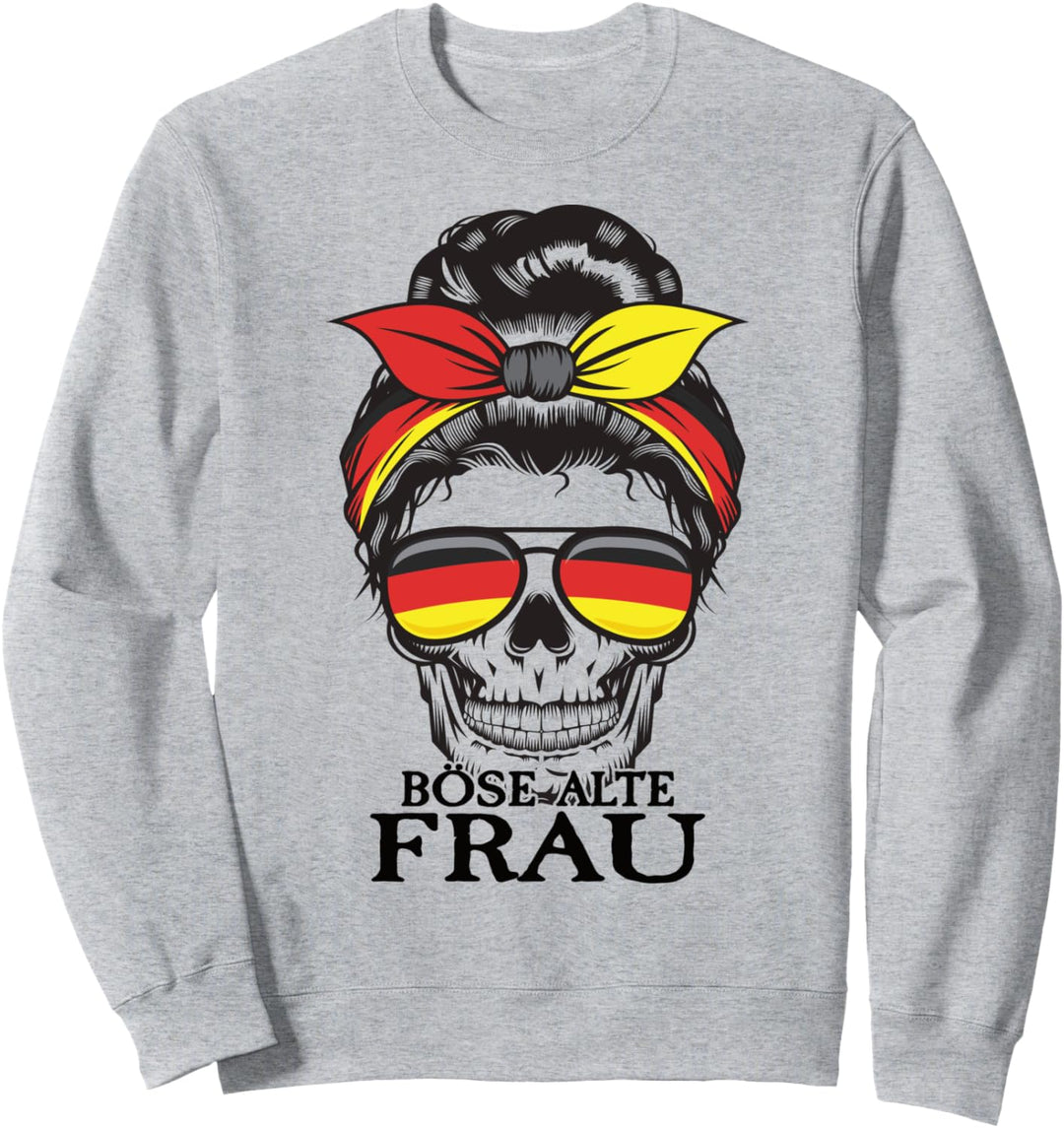 Rocker Braut I Böse Alte Frau Sweatshirt