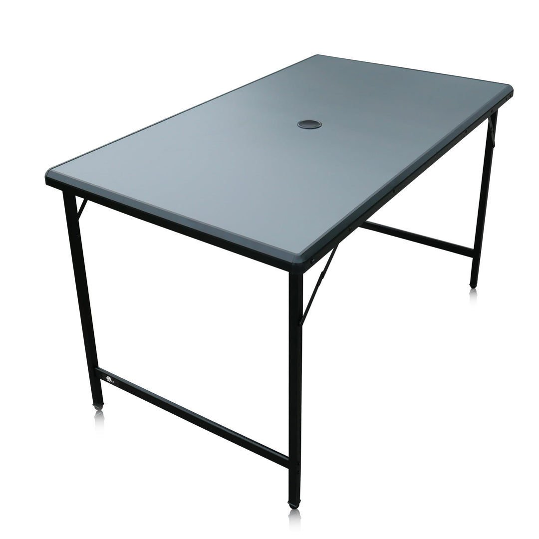 your GEAR Campingtisch Tivoli XL – Klapptisch 120x70 cm, 70 cm Höhe – Wasserfester, langlebiger Alum